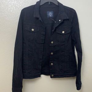 Black jeans jacket